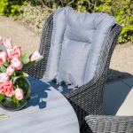 Dining tafel Edison Grey teak - Ø 148 cm