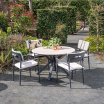 Dining tafel Edison Light Teak - Ø 122 cm