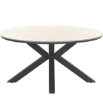 Dining tafel Edison Light Teak - Ø 148 cm