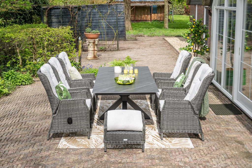 Dining tafel Ireland Centostone Napoli grey - 240x100 cm