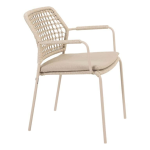 Dining tafel Liam 240 cm + Dining stoel Barista latte