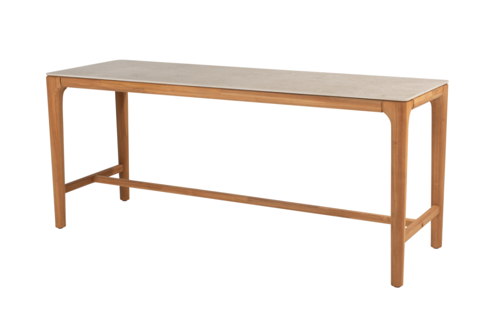 Dining tafel Liam met keramisch tafelblad - 220x75x95 cm