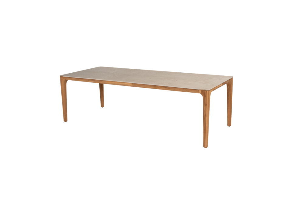 Dining tafel Liam met keramisch tafelblad - 240x100 cm