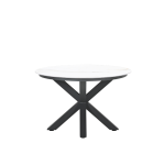 Dining tafel Lowland Centostone Venice white - Ø120 cm