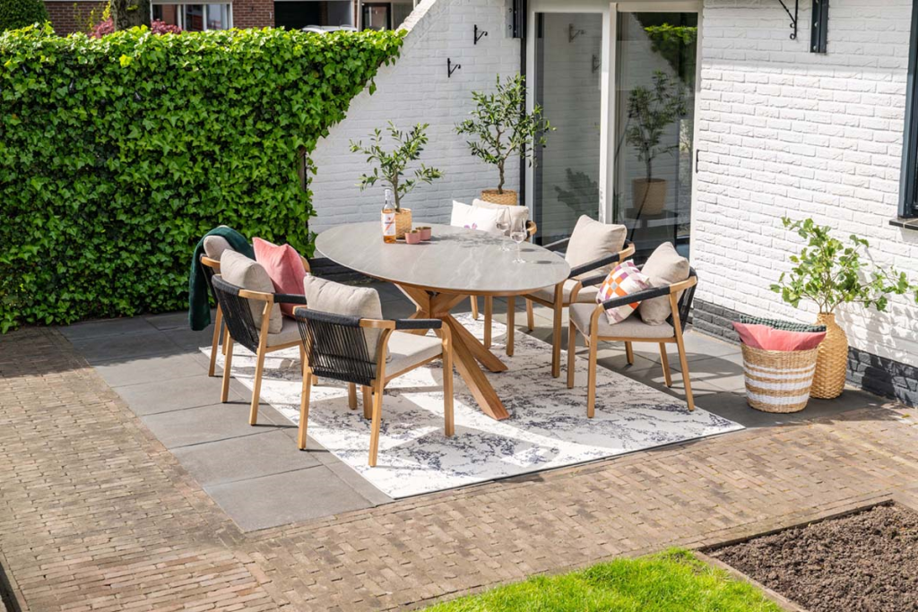 Dining tafel Scotland Centostone Napoli sand - 230x115 cm