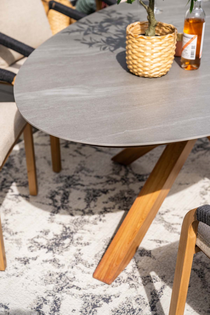 Dining tafel Scotland Centostone Napoli sand - 230x115 cm
