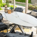 Dining tafel Scotland Centostone Venice white - 230x115 cm
