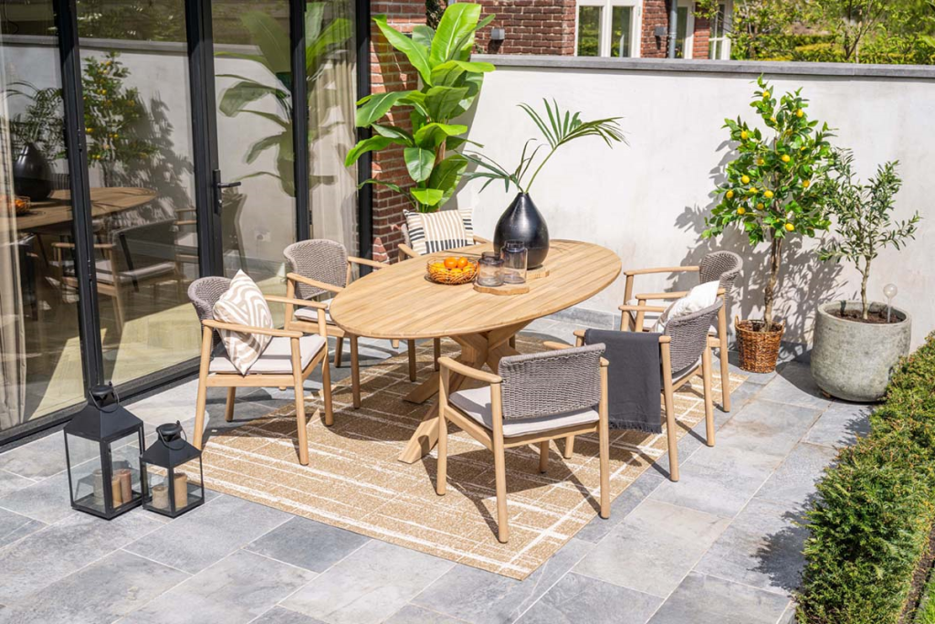 Dining tafel Urania ovaal - 220x115 cm