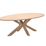 Dining tafel Urania ovaal - 220x115 cm