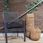 Florance kussen 47X47 Panama black