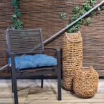 Florance kussen 47X47 Panama Sea blue