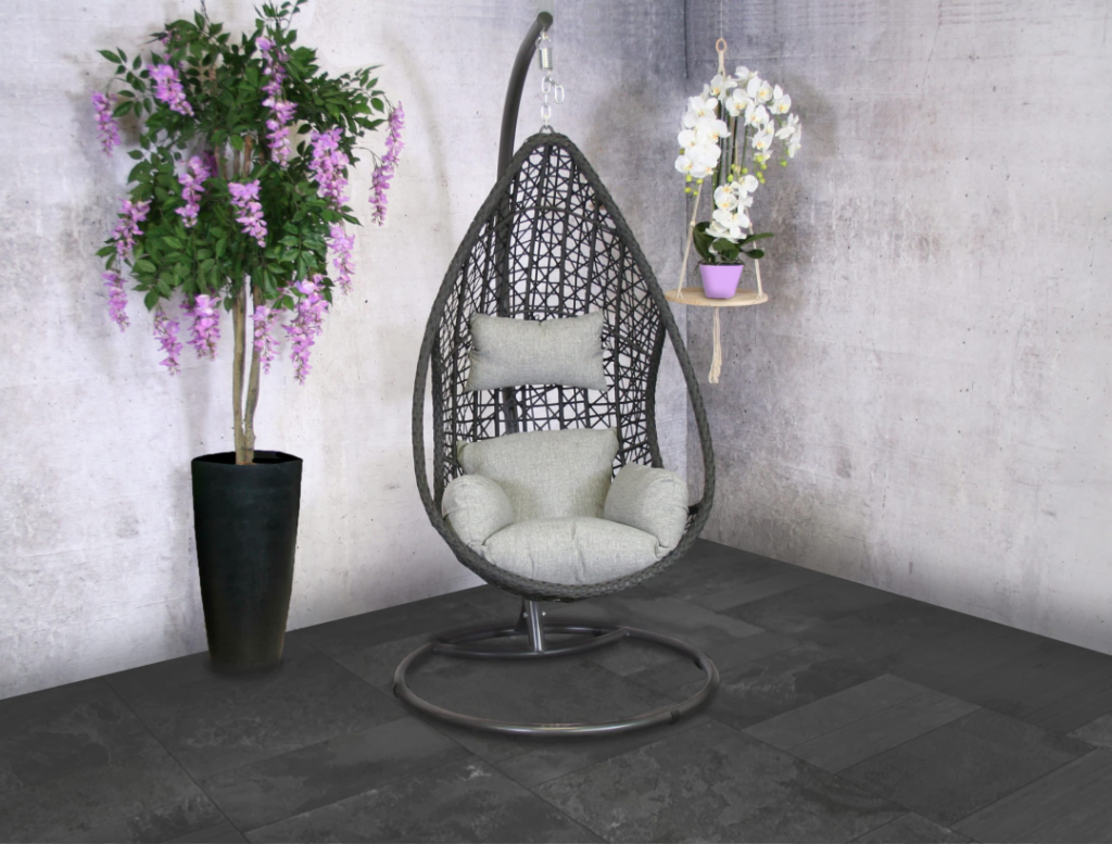 Hangstoel Mona Black