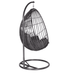 Hangstoel Panama swing chair egg licht grijs