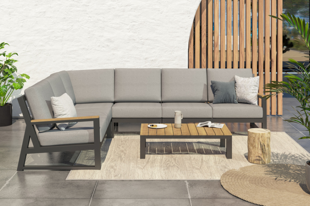 Hoek loungeset Gigi 3-dlg