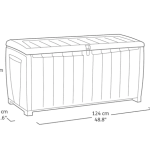 Keter Kussenbox Novel box 340L