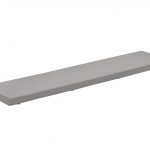 Kussen bank 170cm taupe