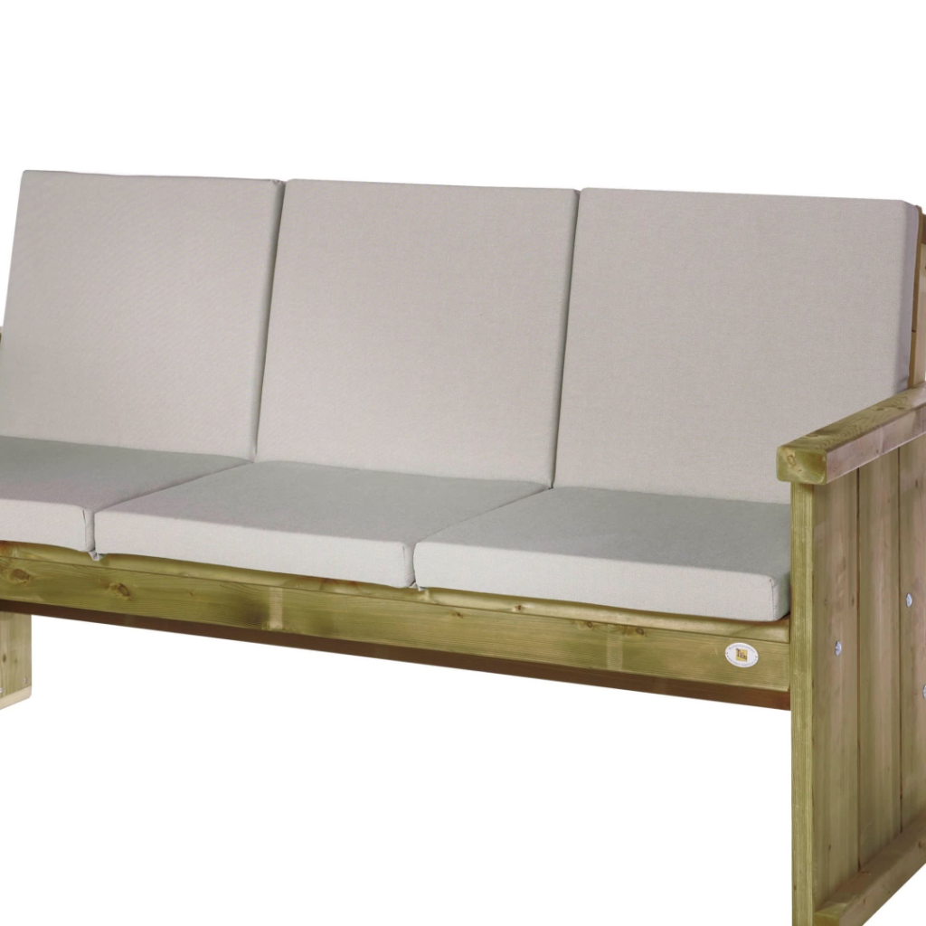 kussen driezits taupe