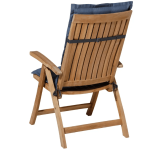 Kussen hoog 50x123 Panama Safier Blue