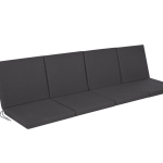 Kussen vierzits antraciet