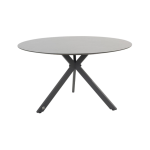 Locarno tafelblad HPL slate antraciet 130 cm. Ø