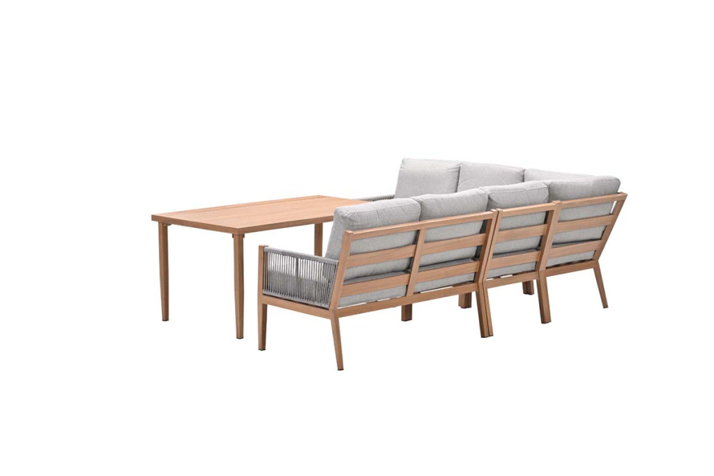 Lounge-dining set Sardinia 5-dlg