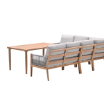 Lounge-dining set Sardinia 5-dlg