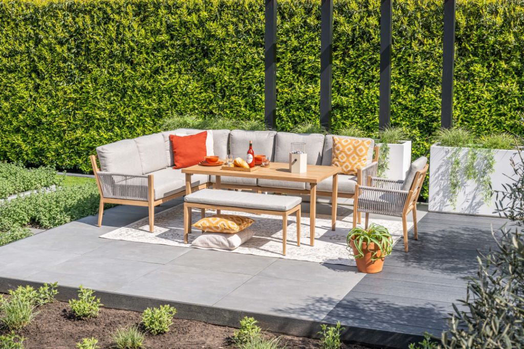 Lounge-dining set Sardinia 5-dlg