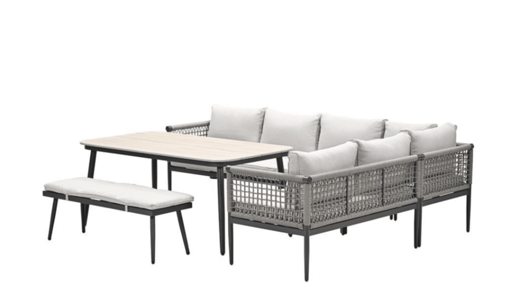 Lounge-dining set Teramon 5-dlg