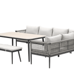 Lounge-dining set Teramon 5-dlg