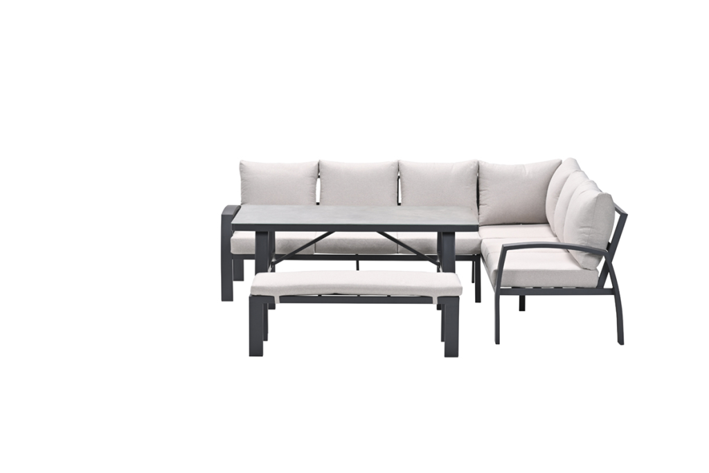 Lounge-dining set Vasano rechts 4-dlg
