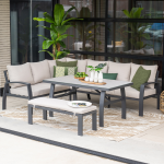 Lounge-dining set Vasano rechts 4-dlg