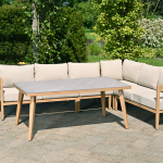 Lounge-diningset Carrara 5-dlg