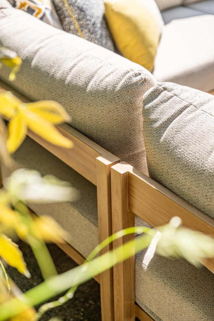 Lounge-diningset Carrara 5-dlg