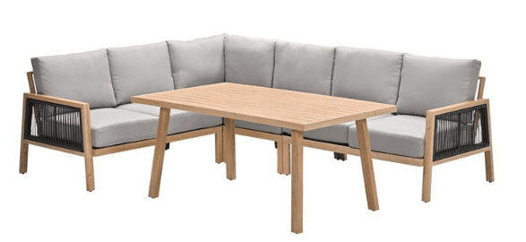 Lounge-diningset Decala 4-dlg