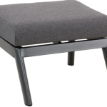 Lounge hocker Florence Alu