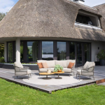 Loungebank Capalbio 3-zits organisch