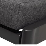 Loungebank Florence Alu 3-zits