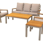 Loungeset Donnan beige