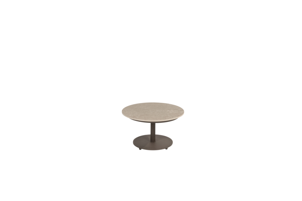 Loungetafel Boaz Ø60x35 cm terre
