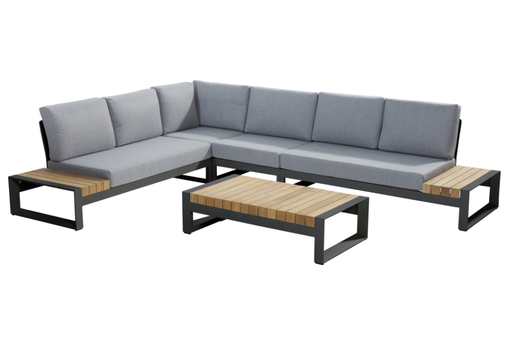 Loungetafel Matisse 120x65 cm antraciet