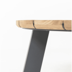 Loungetafel set Emma antraciet