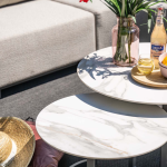 Loungetafel set Monte Carlo Venice white