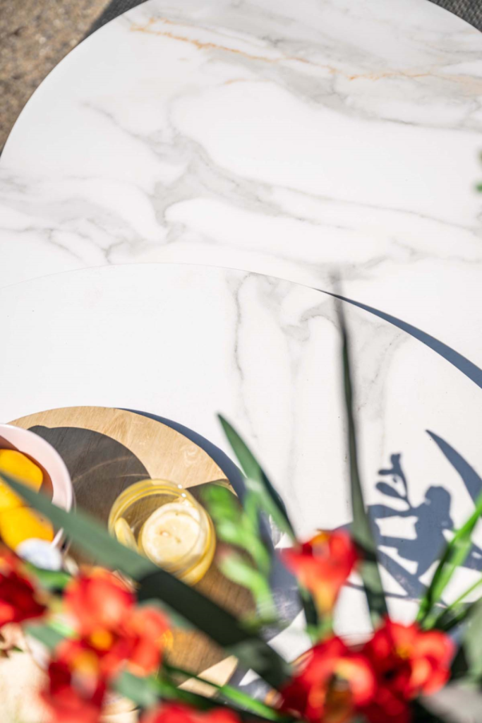 Loungetafel set Monte Carlo Venice white