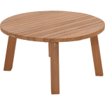Loungetafel teak - ø80 cm