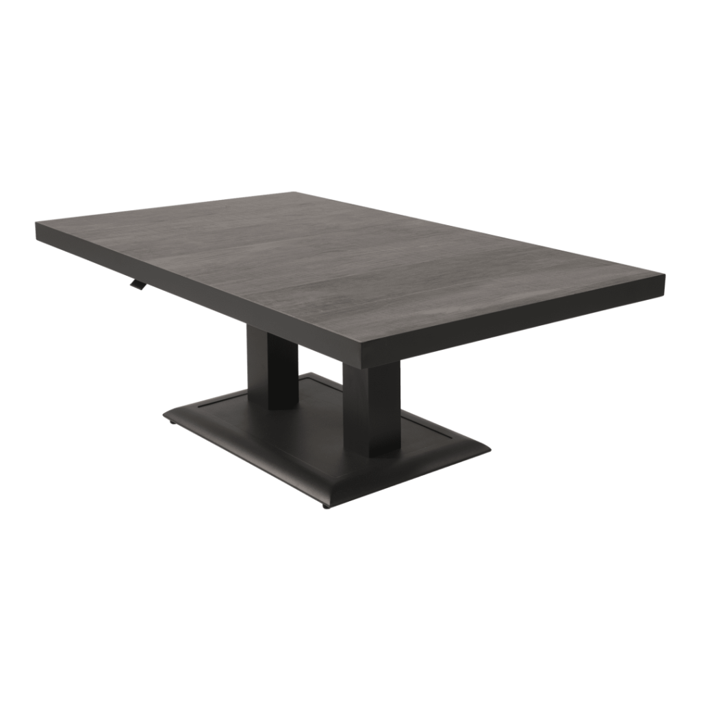 Loungetafel verstelbaar Luca Negro - 140x85cm