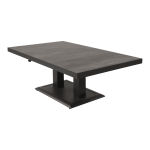 Loungetafel verstelbaar Luca Negro - 140x85cm