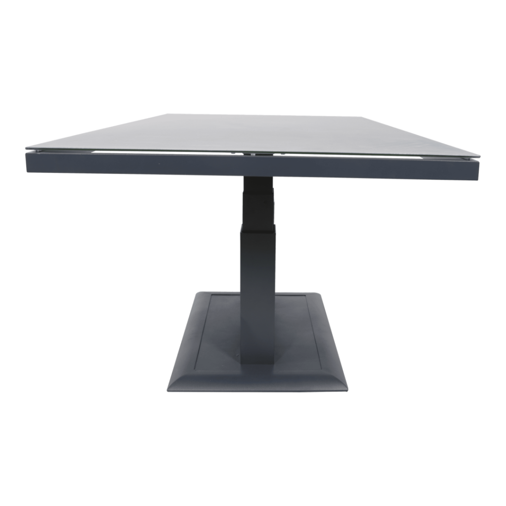 Loungetafel verstelbaar Pisa Ceramic Negro - 140x85cm