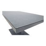 Loungetafel verstelbaar Pisa Ceramic Negro - 140x85cm