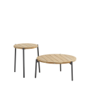 Loungetafel Yoga Ø73x35 cm terre