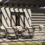 Low dining stoel Calpi